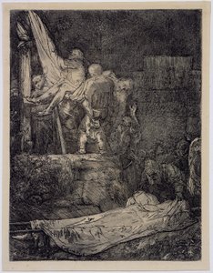 Die Kreuzabnahme bei Fackellicht von Rembrandt van Rijn
