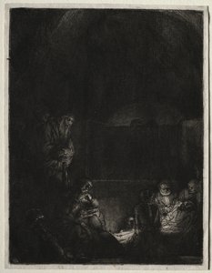 Die Grablegung, um 1654
