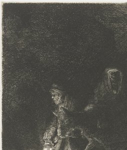 Die Flucht nach Ägypten von Rembrandt van Rijn