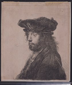 Der vierte orientalische Kopf, um 1635 von Rembrandt van Rijn