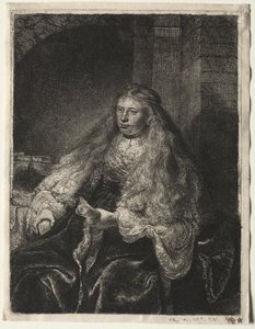 Die große jüdische Braut, 1634 von Rembrandt van Rijn