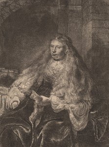 Die große jüdische Braut von Rembrandt van Rijn