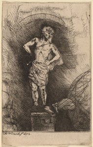 Das Bild, das Nebukadnezar sah von Rembrandt van Rijn