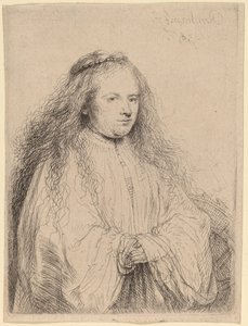 Die kleine jüdische Braut Saskia als Heilige Katharina von Rembrandt van Rijn