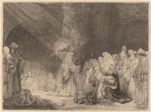 Die Darstellung im Tempel: Länglicher Druck