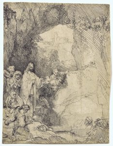 Die Auferweckung des Lazarus von Rembrandt van Rijn