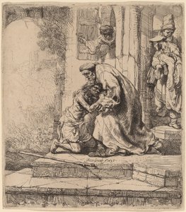 Die Rückkehr des verlorenen Sohnes von Rembrandt van Rijn
