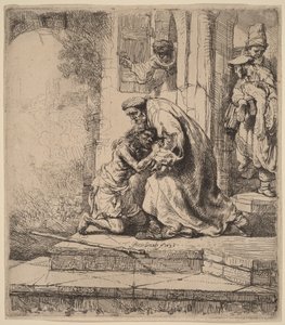 Die Rückkehr des verlorenen Sohnes von Rembrandt van Rijn