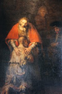 Die Rückkehr des verlorenen Sohnes von Rembrandt van Rijn