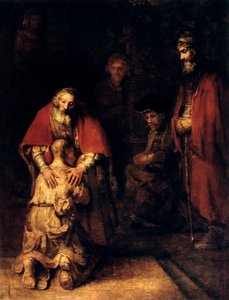 Die Rückkehr des verlorenen Sohnes, c1668 von Rembrandt van Rijn