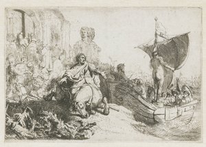 Das Schiff des Glücks von Rembrandt van Rijn