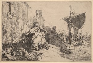 Das Schiff des Glücks von Rembrandt van Rijn