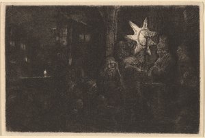 Der Stern der Könige: Ein Nachtstück von Rembrandt van Rijn