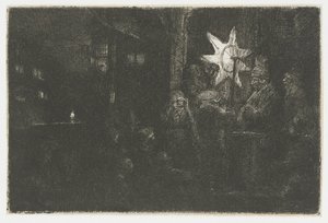Der Stern der Könige: ein Nachtstück von Rembrandt van Rijn