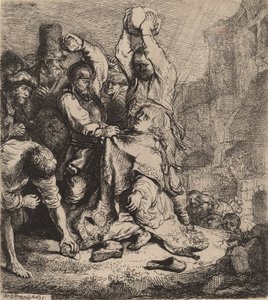 Die Steinigung des Heiligen Stephanus, 1635 von Rembrandt van Rijn