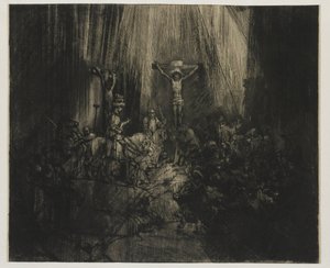Die drei Kreuze von Rembrandt van Rijn