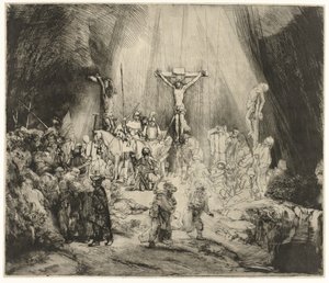 Die drei Kreuze von Rembrandt van Rijn