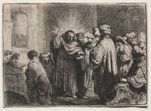 Das Zinsgroschen von Rembrandt van Rijn