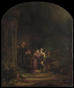 Die Heimsuchung von Rembrandt van Rijn