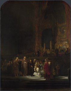 Die Ehebrecherin, 1644 von Rembrandt van Rijn