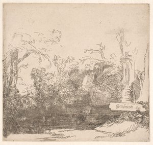 Das Bootshaus von Rembrandt van Rijn