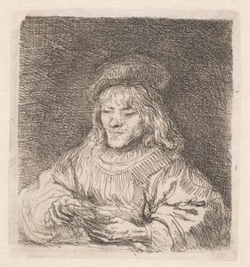 Der Kartenspieler von Rembrandt van Rijn