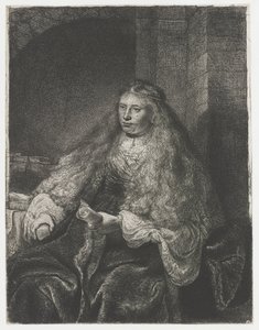 Die große jüdische Braut von Rembrandt van Rijn
