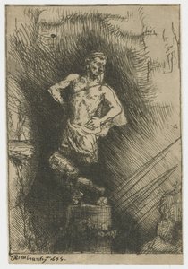 Das Bild, das Nebukadnezar sah von Rembrandt van Rijn