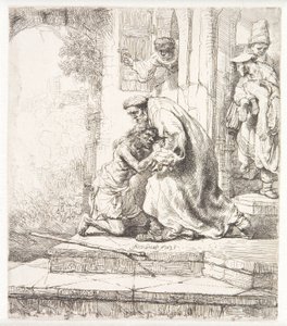 Die Rückkehr des verlorenen Sohnes von Rembrandt van Rijn