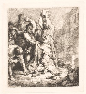 Die Steinigung des Heiligen Stephanus von Rembrandt van Rijn