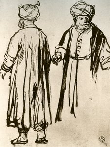 Zwei Türken spazieren, 1913