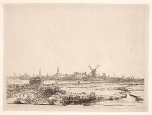 Blick auf Amsterdam