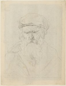 Melancholischer Greis von Rembrandt van Rijn