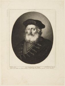 Alter Mann mit Mütze von Rembrandt van Rijn