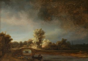 Die steinerne Brücke von Rembrandt van Rijn