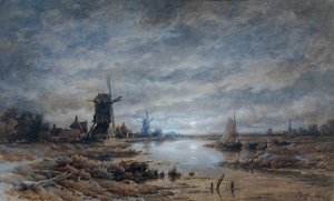 Mondnacht von Remigius Adrianus van Haanen