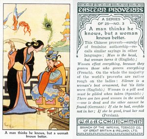 Ein Mann denkt, er weiß es, aber eine Frau weiß es besser, 1931