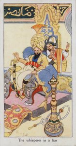 Östliches Sprichwort: Der Flüsterer ist ein Lügner von René Bull