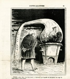 Illustration von Jules Renard Draner (1833-1926) in Le Charivari von Renard Jules Draner