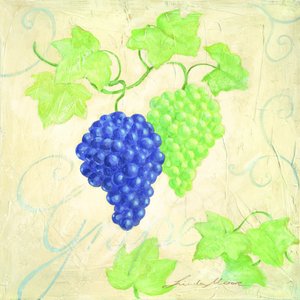 Frische Blaugrüne Trauben von Renate Holzner