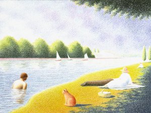 Französischer Fluss von Rene Boin