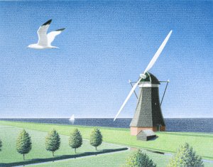 Windmühle von Rene Boin