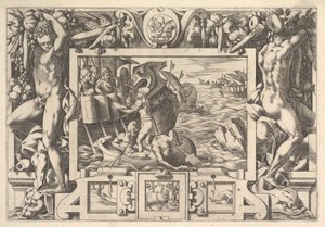 Aeëtes sammelt die Glieder von Absyrtes, 1563