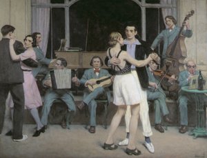 Die Casino-Bar in Cabourg (um 1930)