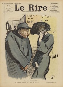 Die Freuden des Ehebruchs. Illustration für Le Rire