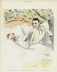 Hochzeitsnacht. Illustration für Le Rire