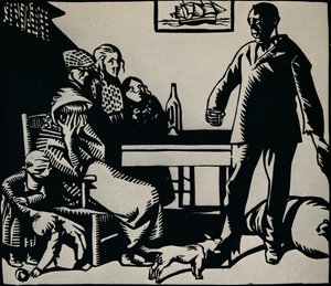Illustration für Le Retour Du Marin, 1926 von Rene Georges Hermann Paul