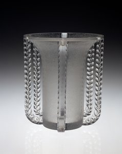 "Marignane" Vase, entworfen am 11. Mai von Rene Jules Lalique