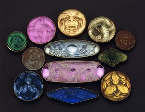 Verschiedene Glasgegenstände von Rene Jules Lalique