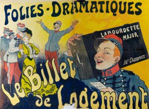 Das Einquartierungsbillett von Rene Pean